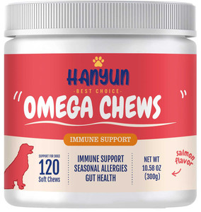 Campione gratuito Omega 3 <span class=keywords><strong>olio</strong></span> di pesce dell'alaska snack da masticare <span class=keywords><strong>per</strong></span> <span class=keywords><strong>cani</strong></span>-con AlaskOmega <span class=keywords><strong>per</strong></span> acidi grassi EPA e DHA - Product Image 1