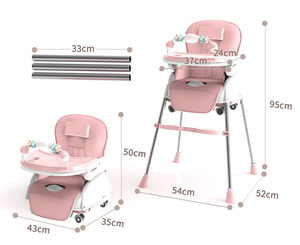 Nuevas Sillas de Comer para Bebés, Sillas de Seguridad, Asiento Elevador de Plástico Portátil, <span class=keywords><strong>Silla</strong></span> de Comedor para Bebés, <span class=keywords><strong>Silla</strong></span> Alta - Product Image 6
