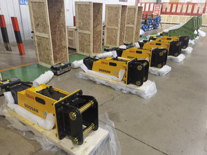 Excavation Soosan Sb40 Hydraulic Rock Breaker 4-7 Tons Excavator - Product Image 5