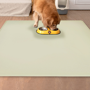 100*75cm Overs ize Silikon Tier Welpe Schlaf matten Wasserdichte rutsch feste Haustier Hund Katze Fütterung matten - Product Image 1