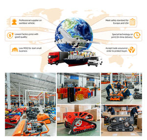 Pemotong Rumput <span class=keywords><strong>Robot</strong></span> Crawler Pertanian Semua Medan 550mm 800mm 1000mm, Pengiriman Gratis, Kontrol Jarak Jauh, AI Crawler - Product Image 5