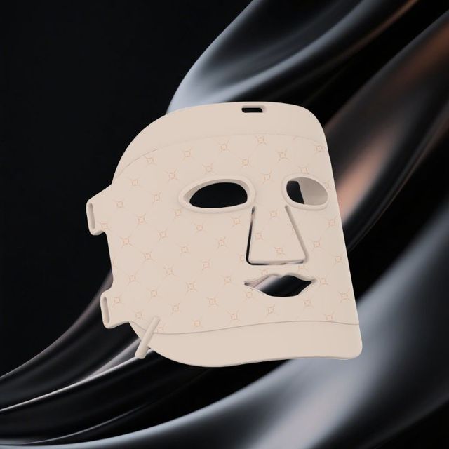 Rechargeable Led Light Therapy Face Mask Microcurrent Pulse Technology 7 Colors Light Therapy Led Mask