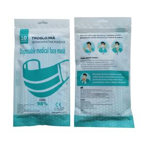 Mascarilla desechable कोई tejida डे 3 capas respirators डिस्पोजेबल चेहरे नकाब ASTM स्तर 2 - Product Image 6