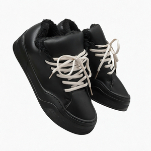 Botas de Nieve de Lujo Personalizadas para Hombre, con Plataforma, Estilo Slip-On, Suela de Goma, Forro de Algodón, Plantilla de EVA, para Verano/Invierno - Product Image 1