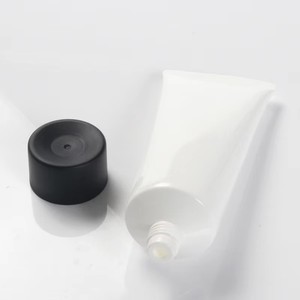 Nouveaux tubes à presser de 100 ml avec couvercle rabattable, ambre noir mat, emballage cosmétique vide pour shampooing/lait corporel, vente en gros - Product Image 5