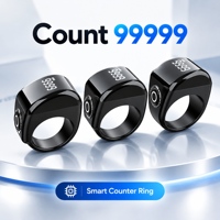 Bague de prière Tasbih Zikr du Moyen-Orient avec compteur électronique, rappel de temps et chargement USB pour iOS/Android