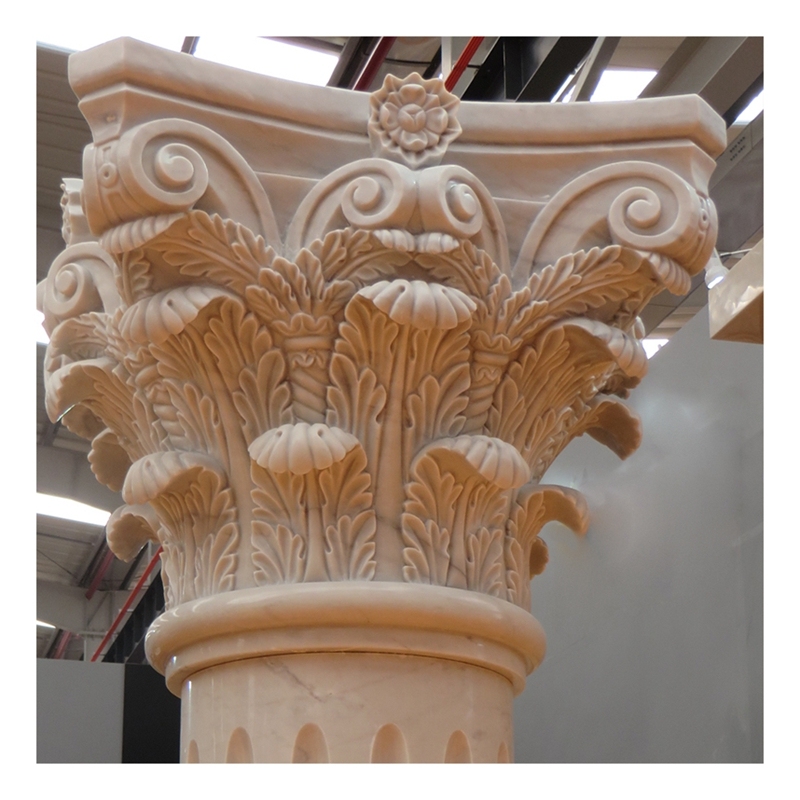 Cement Marble Pillar Column Design Stone