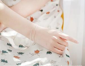 Pulsera con abalorio multicapa geométrica Vintage de latón para mujer, joyería minimalista de estilo coreano, regalo de aniversario - Product Image 3