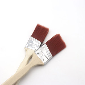 Hỗn hợp công nghiệp tự làm lớp gỗ xử lý sơn Bàn chải máy tùy chỉnh trực tiếp từ nhà sản xuất Trung Quốc-oem lụa đỏ góc cạnh bàn chải - Product Image 3