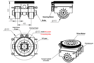 <span class=keywords><strong>AGV</strong></span> différentiel heavy-duty Lecteur de direction Roue ZL-600 10 pneu roue recanvia rouleau piste tuyau rouleaux roue en fonte - Product Image 2