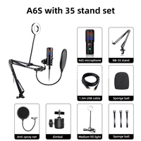 Nouveau microphone USB à condensateur YALIMIC A6S pour téléphone portable et ordinateur, directivité cardioïde, fréquence d'échantillonnage 192 kHz, plage de fréquences 30 Hz-20 kHz