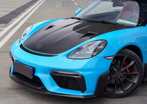 Capot moteur avant en fibre de carbone sèche de haute qualité pour <span class=keywords><strong>Porsche</strong></span> <span class=keywords><strong>718</strong></span> <span class=keywords><strong>Boxster</strong></span> GT4RS capot avant - Product Image 5