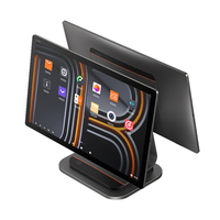Terminal de Punto de Venta con Impresora Térmica Integrada Sunmi T3 Pro de Escritorio con Pantalla Táctil Dual, Caja Registradora con Pago NFC