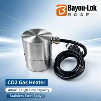 Chauffe-gaz industriel anti-gel pour collecteur de gaz, contrôle précis 60°C pour régulateur de pression de gaz