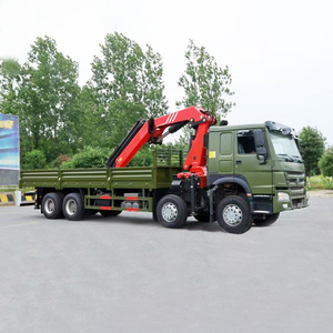 משאית מנוף מתקפלת הידראולית ניידת כבדה 8x4 חדשה בהתאמה אישית של סינוטרק, 25 טון - Product Image 3