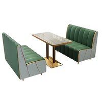 Combinaison Table et Chaises en Bois Massif pour Restaurant, Salon de Thé et Café – Style Moderne Minimaliste – Mobilier de Salle à Manger