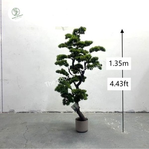 Thực Tế Cao Nhân Tạo Tuyết Tùng Cây Thông Trong Nhà Ngoài Trời Vườn Cảnh Quan Bonsai Trang Trí Nội Thất Nhựa Bền Gỗ Nhân Tạo - Product Image 2
