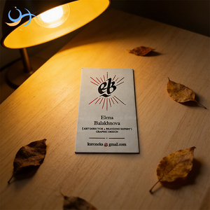 Bijoux de luxe avec estampage à chaud |   Cartes de visite personnalisées en papier coton épais de qualité supérieure avec marquage en relief personnalisé et pour professionnels - Product Image 3