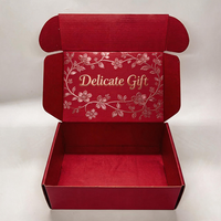 Boîte d'emballage tendance en promotion pour usage industriel, boîte d'expédition en carton ondulé personnalisée, boîte d'emballage en papier sur mesure pour vêtements