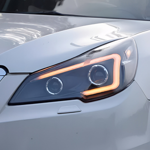 Mise à niveau pour Subaru Outback Legacy 2010-2014 LED Auto phares projecteur lentille assemblage 100W voiture avant lampes éclairage nouveau - Product Image 2