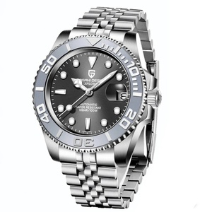 PAGANI DESIGN Original Men's Automatic <b>Mechanical</b> <b>Watches</b> NH35/8215 Luxury Stainless Steel Waterproof <b>Watch</b> for Men Reloj PD1651 - Product Image 1