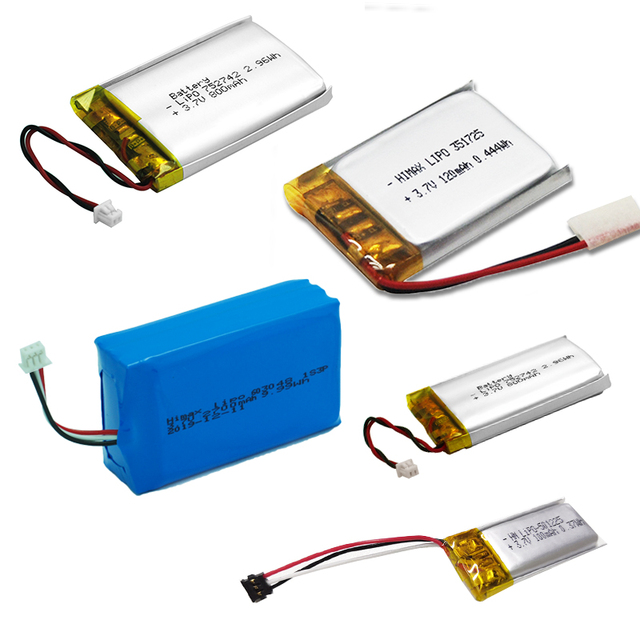 Rechargeable Lithium Polymer 3.7V 300mAh LiPO Battery For  Rc Car UVC 7.4V 3.7V 11.1V 600mAh 350mAh 380mAh 1500mAh 1800mAh