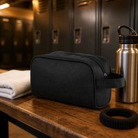 Sac de toilette portable pour le sport, la salle de sport, la douche, la natation et les essentiels de voyage