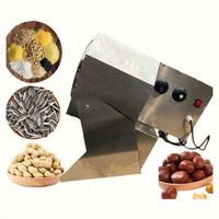 Rôtissoire électrique compacte pour noix, adaptée aux usines de transformation alimentaire - Convient aux noix de cajou, aux cacahuètes, aux grains de café et à diverses noix