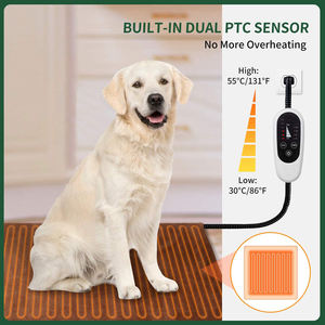 Maison pour chien de taille personnalisée 45*40cm créer tapis chaud coussin chauffant électrique pour animaux de compagnie de grande taille pour chien - Product Image 3