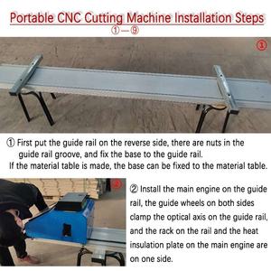 Mini Cortadora de Plasma CNC Superligera - Corta Acero de 50 mm, 110V/220V - Equipo Portátil para Corte de Metal, Fabricación de Acero y Aluminio - Product Image 4
