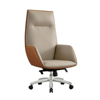 Chaises de bureau modernes pour visiteurs et cadres, assorties au bureau de direction, avec mécanisme multifonctionnel pour usage en bureau ou hôtel