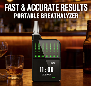 Alcootest numérique professionnel Airsense H3Pro à pile à combustible, conforme ROHS, 2000 enregistrements, Lithium - Product Image 5