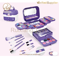 Coffret cosmétique en plastique, cadeau de Noël pour enfants de 9 à 12 ans, maquillage, nouveau design, kit de maquillage brillant, jouets pour filles