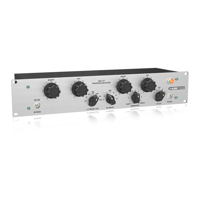 Klark Teknik EQP-KT Single-Channel 2-Band Tubes EQ Effect Pa System Signal Processors Custom-Built MIDAS Transformers