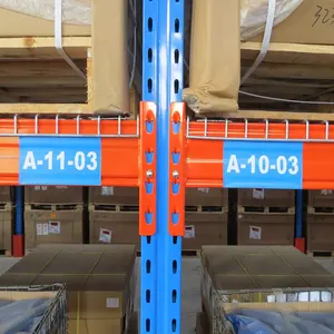 Frame Beam Assembled Warehouse Shelving Used European Pallet Racking For Sale