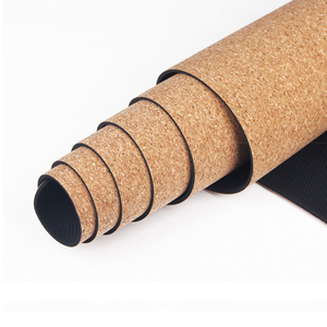 Esterilla de Yoga de goma natural de 5mm ecológica personalizada para entrenamiento deportivo antideslizante con etiqueta privada - Product Image 2