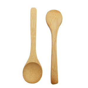 Wooden Spoon <b>Set</b> For <b>Tea</b> And Honey Eco Friendly Bamboo Pattern Child Use Picnic Outdoor - Product Image 3