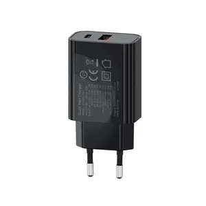 Precio De Fabrica De 3 Tapas 30W Cargador Usb C Pd 3.0 Y Usb Qc 3.0 Cargador Tipo C carga Rapido Sin Kabel