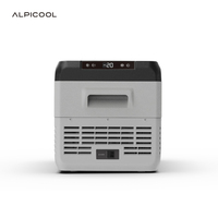 Congélateur à compresseur Alpicool GT30 12V, zone unique, glacière portable, réfrigérateur de camping, mini-réfrigérateur de voiture