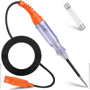 6V-24V Car Circuit Tester with Replacement Indicator Light Auto Extended Test