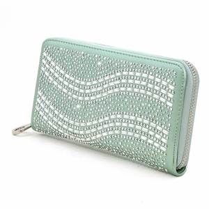 Fashion Custom <b>Ladies</b> Long Wallet PU Leather Wallets Zipper Wallet for Women - Product Image 4