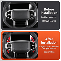 Extension de levier de vitesses pour volant de voiture Jetour Traveller C-DM, facile à installer, pièces de décoration intérieure de voiture
