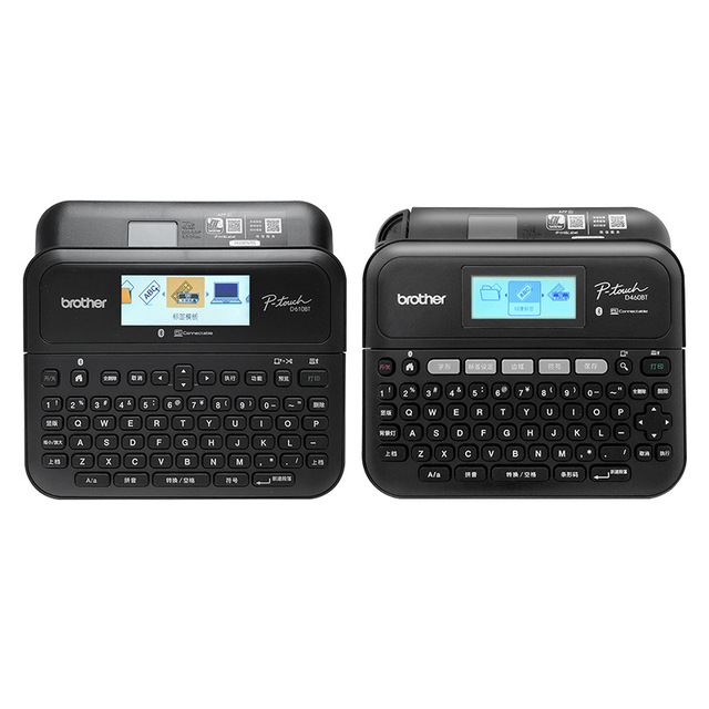 Brother PT-D610BT/PT-D460BT Portable for Label Printer for Fixed Asset Work & License Fiber Optic Equipment