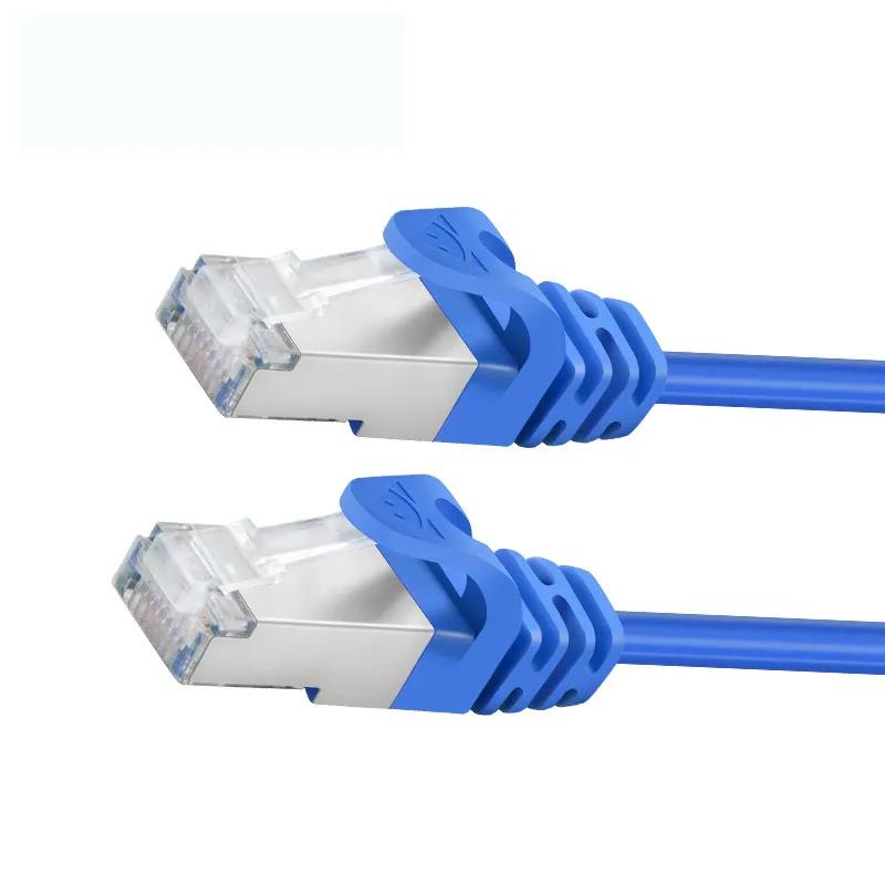 10 gigabit ad alta velocità senza ossigeno in rame 8-core schermato RJ45 collegare Ethernet cavo di rete cavo di rete cavo di rete Cat7