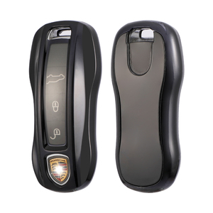 <span class=keywords><strong>Funda</strong></span> de TPU suave de primera calidad para llave de coche, carcasa de accesorio para <span class=keywords><strong>Porsche</strong></span> Macan 718 Cayenne Paramela 911 con llaveros, llavero, bolsa - Product Image 2