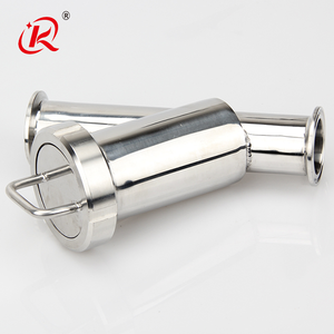 Chất lượng cao y loại lọc thép không gỉ <span class=keywords><strong>SS</strong></span> 304 316 inox vệ sinh Tri kẹp ống Inline lưới lọc Y Lọc - Product Image 6