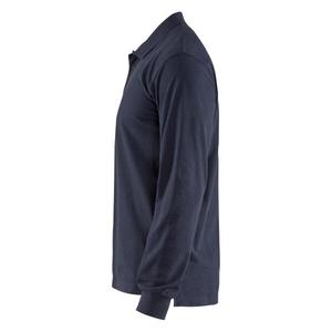 BLAKLADER - 3388105086004XL Polo manga larga Azul marino oscuro-EAN 7330509933367 CAMISETAS Y POLOS DE TRABAJO - Product Image 3