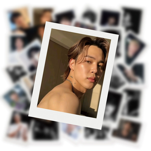 Lote de 50 Pegatinas Decorativas de Papel para Equipaje de KPOP, <span class=keywords><strong>Grupo</strong></span> Idol Bangtan Boys 2026, Estilo INS - Product Image 3