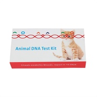 Iclean 100 pièces/boîte Kit de test ADN génétique pour chiens et oiseaux, certifié CE ISO13485, avec tubes floqués en nylon, expédition rapide