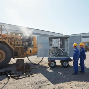 เครื่องกรองน้ำมันสุญญากาศแบบเคลื่อนที่สองขั้นตอน ป้องกันการระเบิด พร้อมระบบควบคุมอัตโนมัติ PLC สำหรับการขจัดน้ำในภาคสนาม - Product Image 3